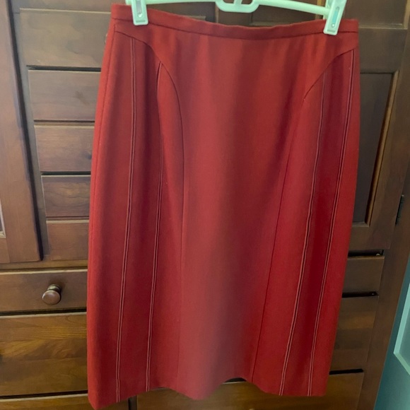 Harve Bernard Wool Skirt - Picture 1 of 3